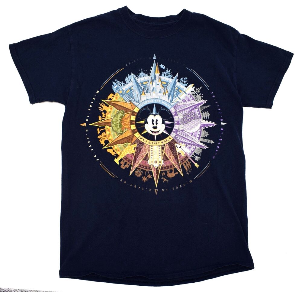 Disney Parks Walt Disney World Mickey Mouse Discover the Magic T Shirt Men M